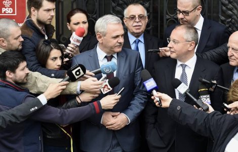 Dragnea ii ia apararea Gabrielei Firea: L-am rugat pe premier sa se abtina de la declaratii politice