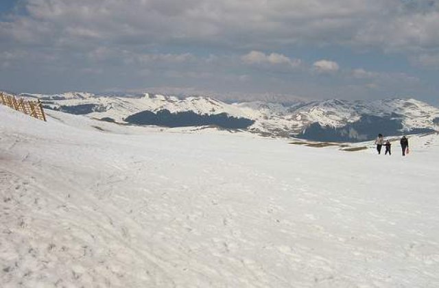 Zapada de pana la 80 de centimetri pe partiile de pe Valea Prahovei