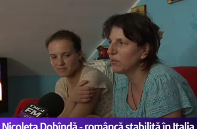 O romanca a nascut pe strada in Roma, ajutata de un carabinier