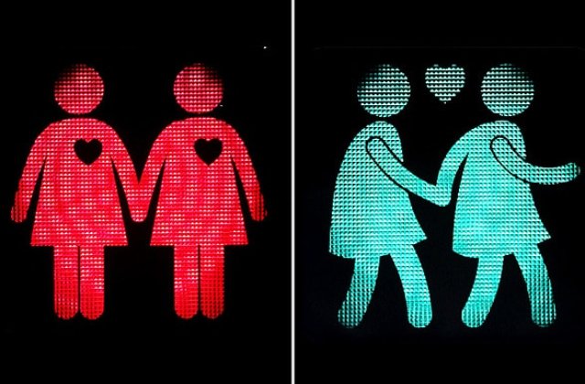 Madridul adopta semafoarele tolerantei genurilor, urmand exemplul unor orase precum Viena sau Hamburg