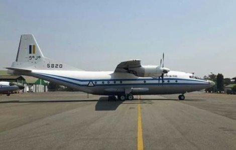 Armata din Myanmar a gasit epava avionului disparut miercuri