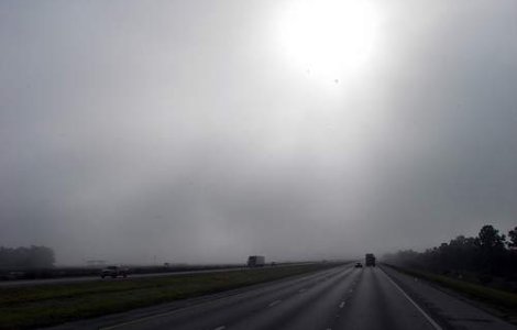 Atentie soferi: Trafic ingreunat din cauza cetii