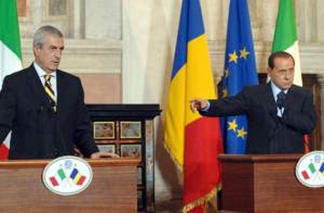 Berlusconi: Nu vrem in Italia persoane care nu au ocupatie si care doar comit infractiuni