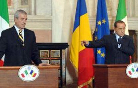 Berlusconi: Nu vrem in Italia persoane care nu au ocupatie si care doar comit infractiuni