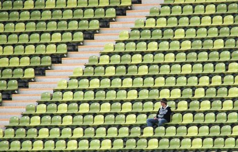 Stadionul municipal abandonat, dupa ce Pandurii intra in insolventa