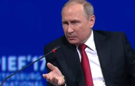 Putin: Noile sanctiuni impuse de SUA Rusiei sunt rezultatul politicii sale interne