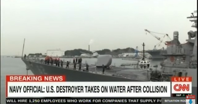 Sapte marinari americani sunt dati disparuti in Pacific