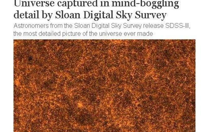 Cea mai detaliata poza a spatiului realizata vreodata