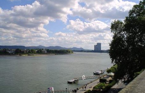 Un vapor care transporta acid sulfuric a naufragiat pe fluviul Rin