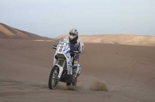 Gyenes, un nou record romanesc la raliul Dakar