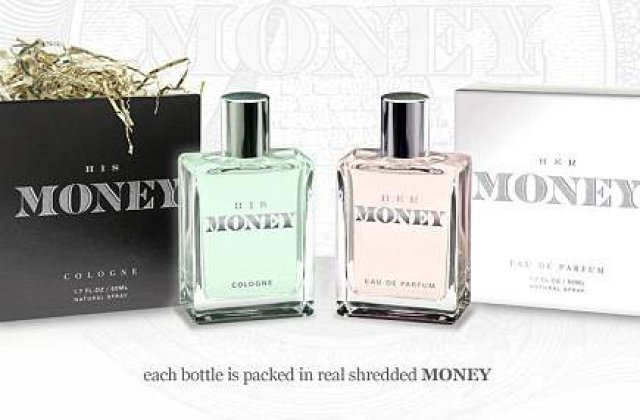 S-a inventat parfumul cu miros de bani