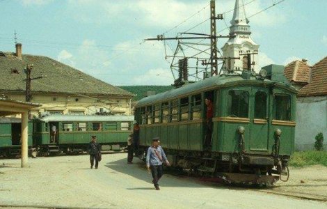 Trenul de epoca "Sageata verde" e fost repus in functiune