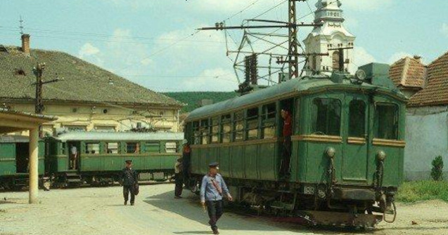 Trenul de epoca "Sageata verde" e fost repus in functiune