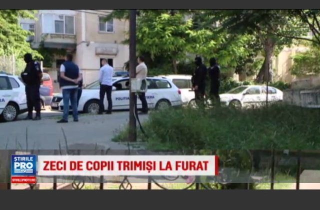 Perchezitii in peste 70 de locuinte din tara. Copii folositi la cersit si furt