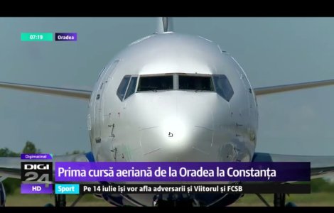 De la Oradea la mare, in doar o ora si 15 minute