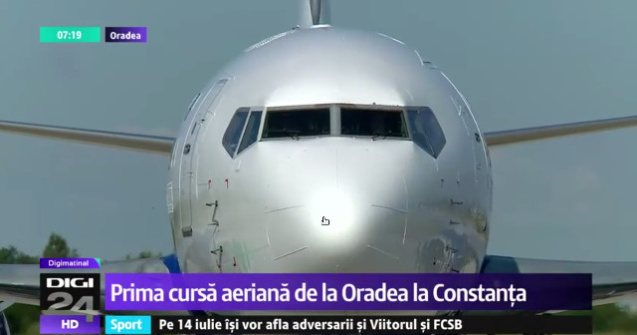 De la Oradea la mare, in doar o ora si 15 minute