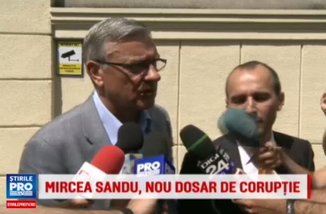 Mircea Sandu are un nou dosar de coruptie