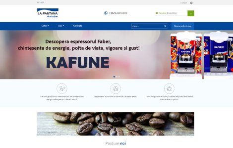 La Fantana isi deschide propriul magazin online