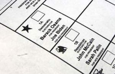 Buletine de vot, inscriptionate cu numele 'Barack Osama'