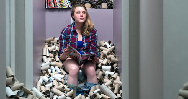 Nu a mai aruncat gunoiul timp de 4 ani. Ce a facut cu el