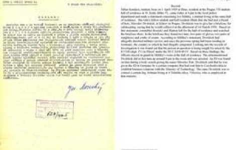 Milan Kundera a facut politie politica