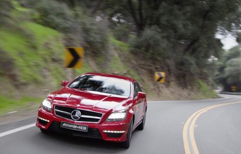 Galerie foto cu noul Mercedes CLS 63 AMG