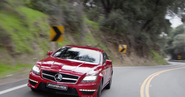 Galerie foto cu noul Mercedes CLS 63 AMG