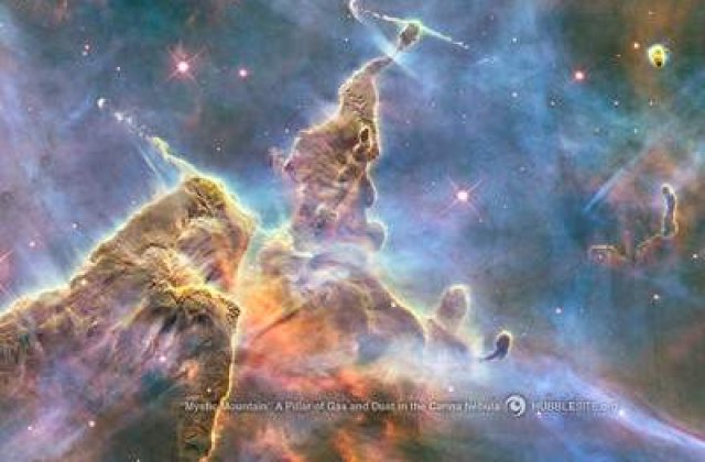 Un pictor roman vrea sa creeze cel mai mare tablou din lume, dupa imagini din spatiu