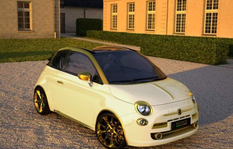 Un Fiat 500 care costa 500.000 euro. Exact cat doua Ferrari-uri!