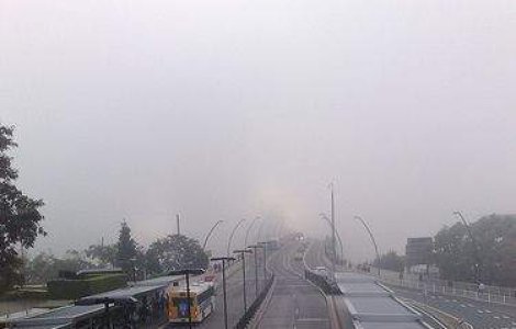 Vizibilitate redusa pe drumurile din tara din cauza cetii