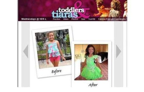  Video  "Toddlers & Tiaras", concurs de frumusete sau chin pentru fetite?