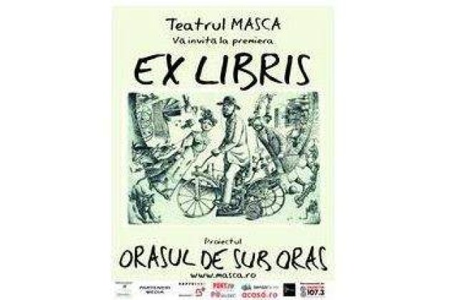 "Ex Libris", o noua premiera a Teatrului Masca la metrou