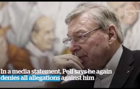 Cardinalul George Pell, oficial de rang inalt la Vatican, a fost inculpat pentru abuzuri sexuale in Australia