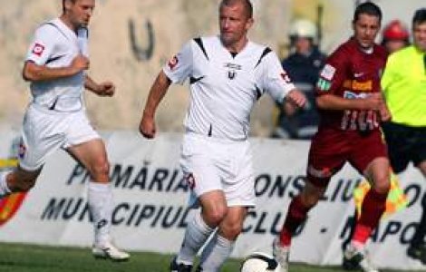 Cupa Romaniei: CFR-ul a trecut cu greu de clujeni