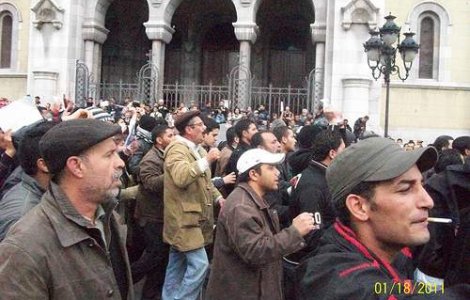  Top  Protestele din Tunisia ii inspira pe ceilalti arabi