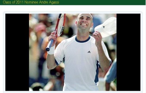  Video  Andre Agassi a intrat in Hall of Fame