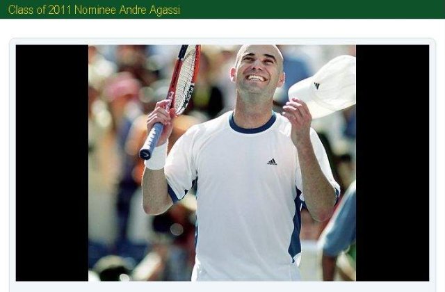 [VIDEO] Andre Agassi a intrat in Hall of Fame