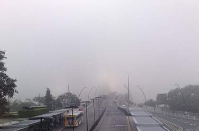 Trafic ingreunat in toata tara