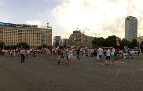 Peste 1.000 de oameni, la marsul "Impreuna salvam tara de corupti"