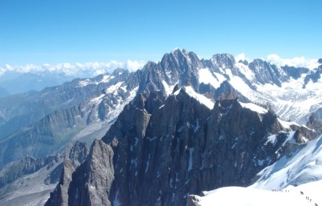  Top  Cum se vede lumea de pe Mont Blanc! Imagini INEDITE de la 4.810 metri