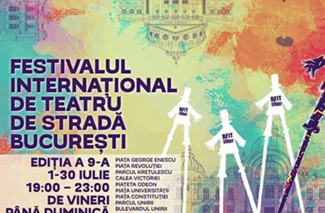 Bucuresti: Capitala teatrului de strada, pentru 5 weekend-uri
