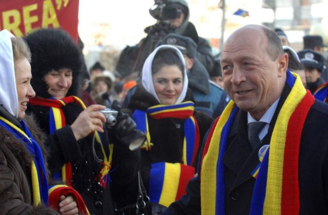 [VIDEO] Traian Basescu, huiduit de Ziua Unirii