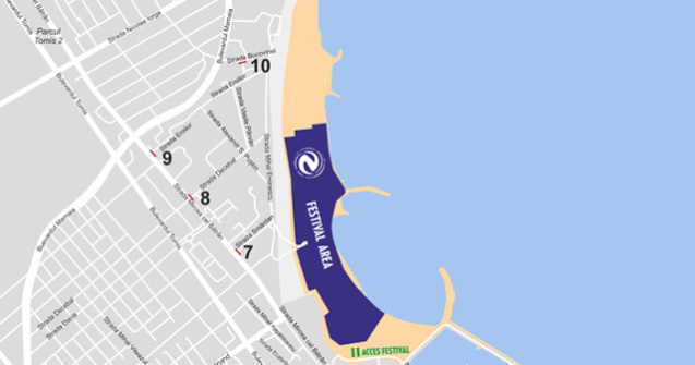 Restrictii de trafic la festivalul Neversea