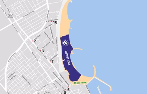 Restrictii de trafic la festivalul Neversea