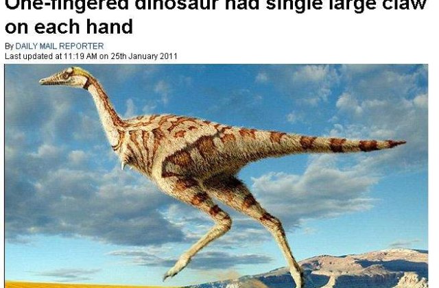 Dinozaur de marimea papagalului, descoperit in China