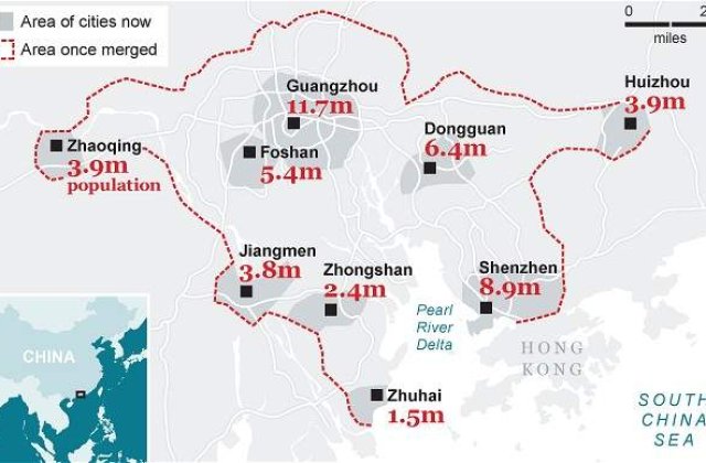 China creeaza cel mai mare oras din lume