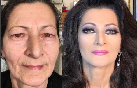  Top  10 femei schimbate complet dupa ce au fost machiate de un profesionist