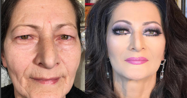  Top  10 femei schimbate complet dupa ce au fost machiate de un profesionist