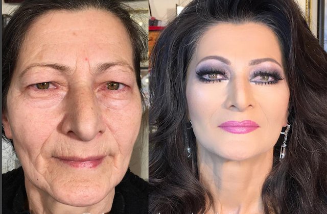 10 femei schimbate complet dupa ce au fost machiate de un profesionist