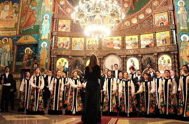 Corul Madrigal sustine un concert la Biserica Evanghelica din Cristian